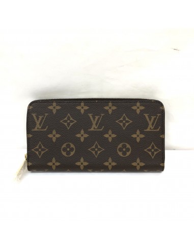 LOUIS VUITTON Louis Vuitton Wallet M42616 Zippy Monogram Brown LV Round Womens Mens de pas cher