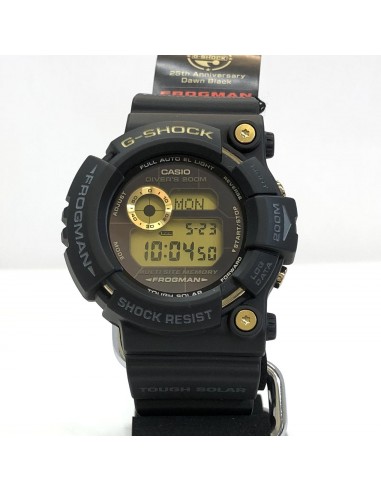 CASIO G-SHOCK Watch GW-225A-1JF Frogman FROGMAN 25th Anniversary Dawn Black Digital Tough Solar Gold Mens Les magasins à Paris